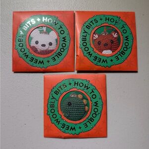 Woobles Fred Felix Lola Loca Wooblement ornament patterns only
